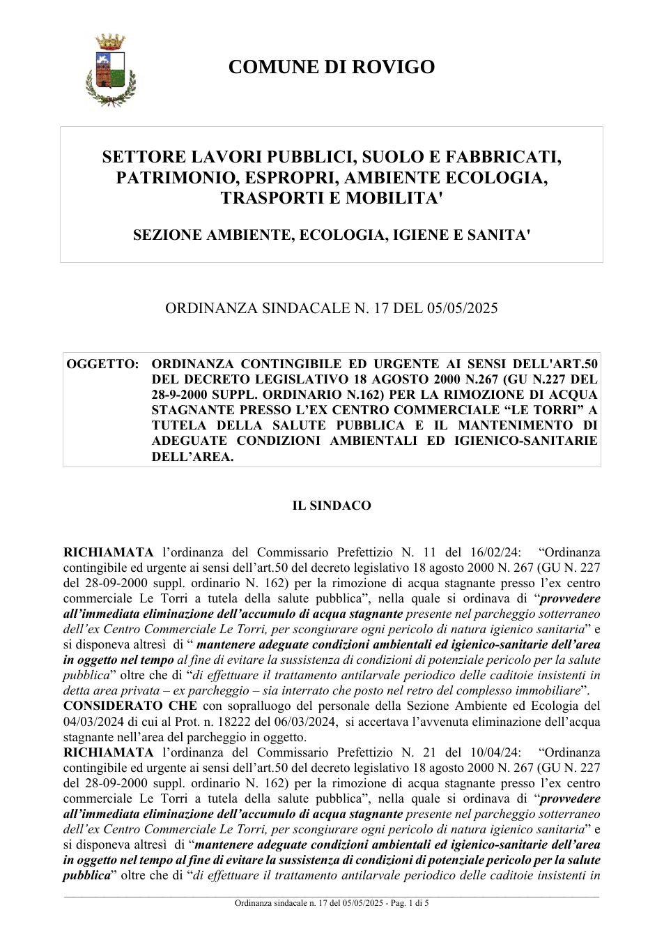 Pagina 1 del documento
