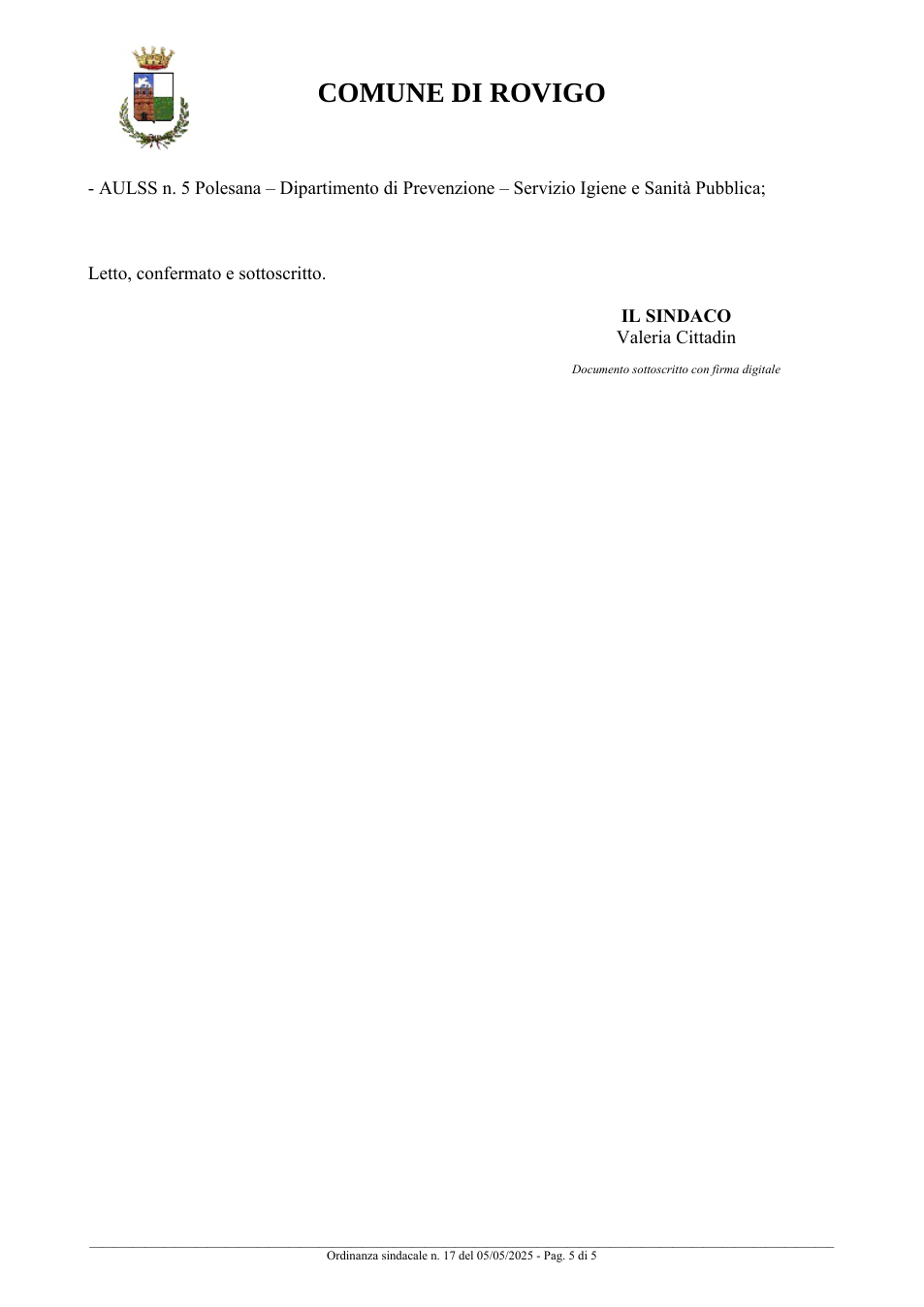 Pagina 5 del documento