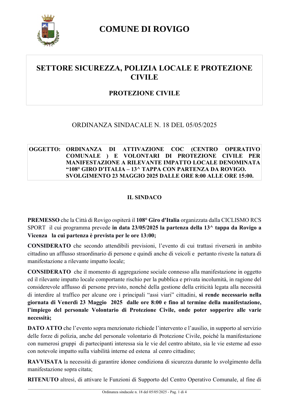 Pagina 1 del documento