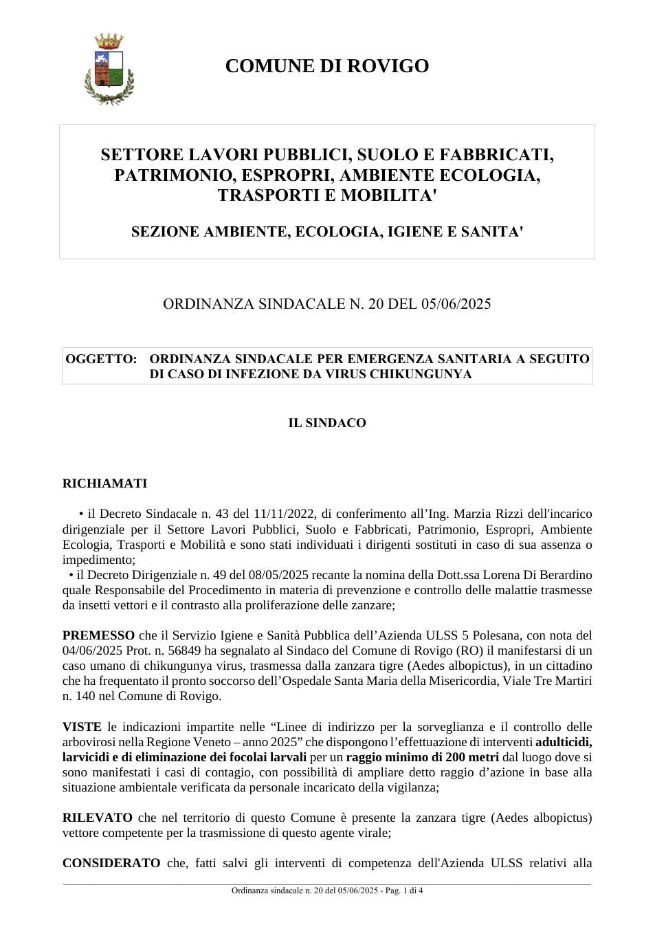 Pagina 1 del documento