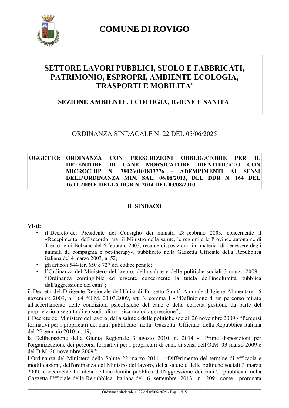 Pagina 1 del documento
