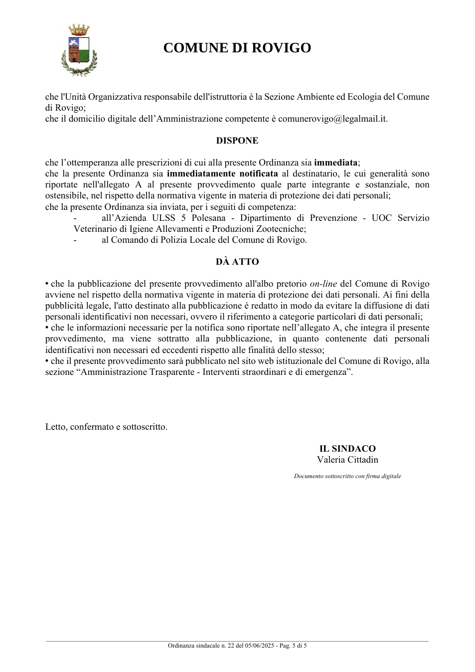 Pagina 5 del documento