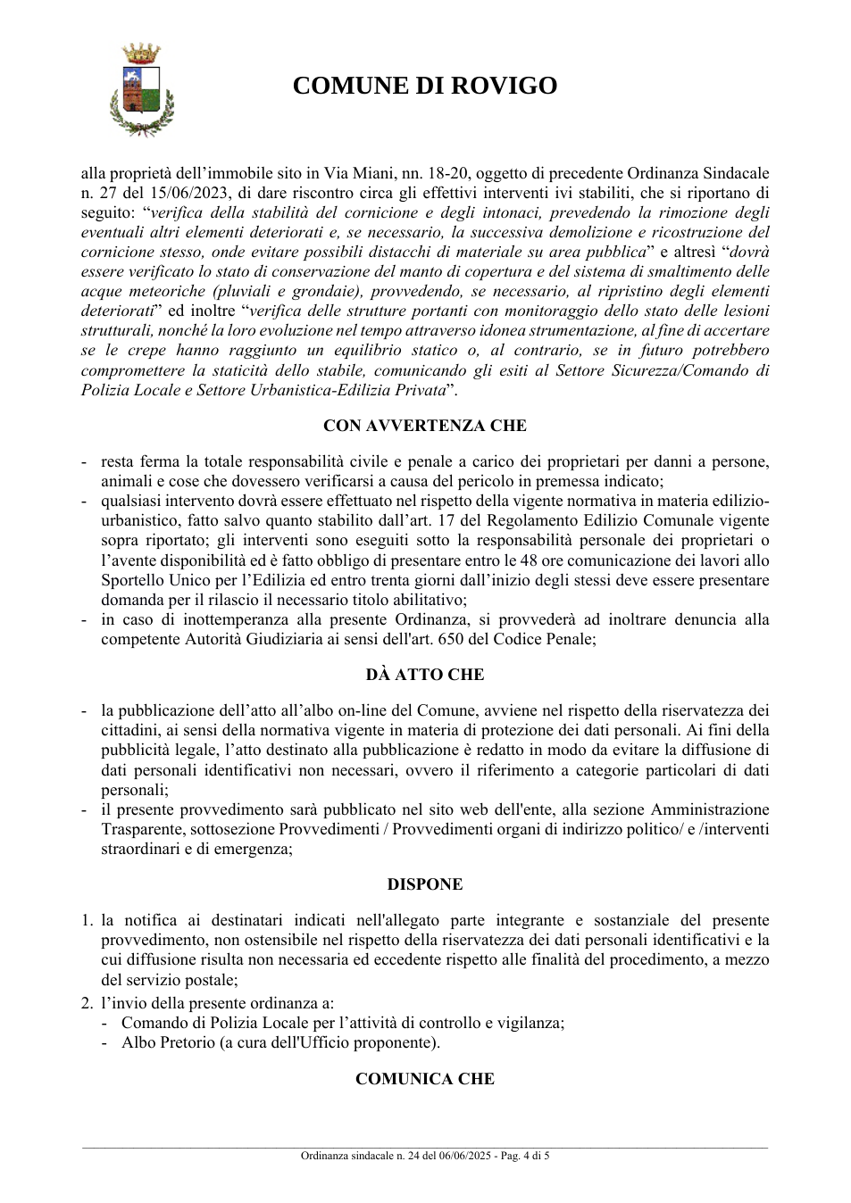 Pagina 4 del documento
