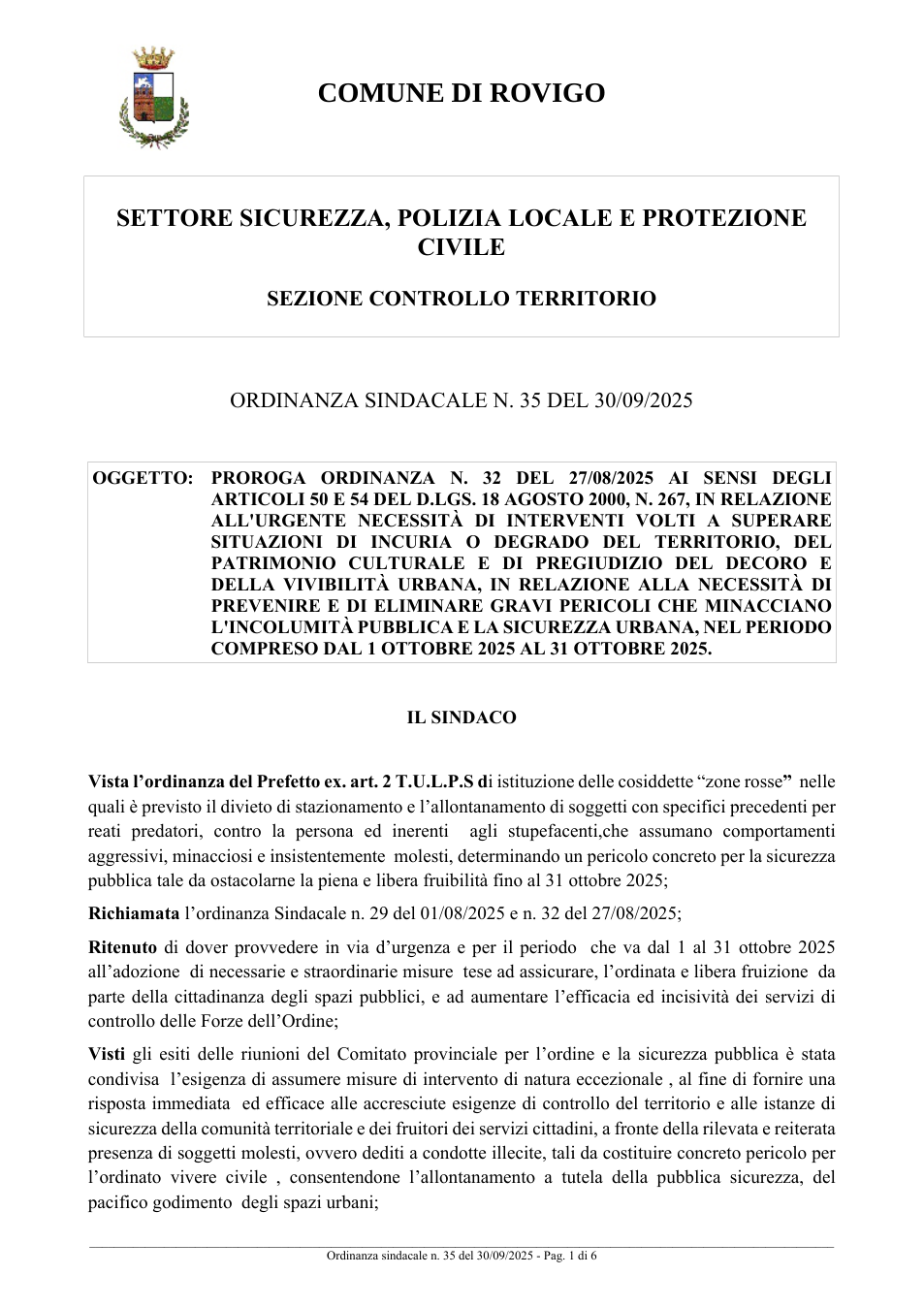 Pagina 1 del documento