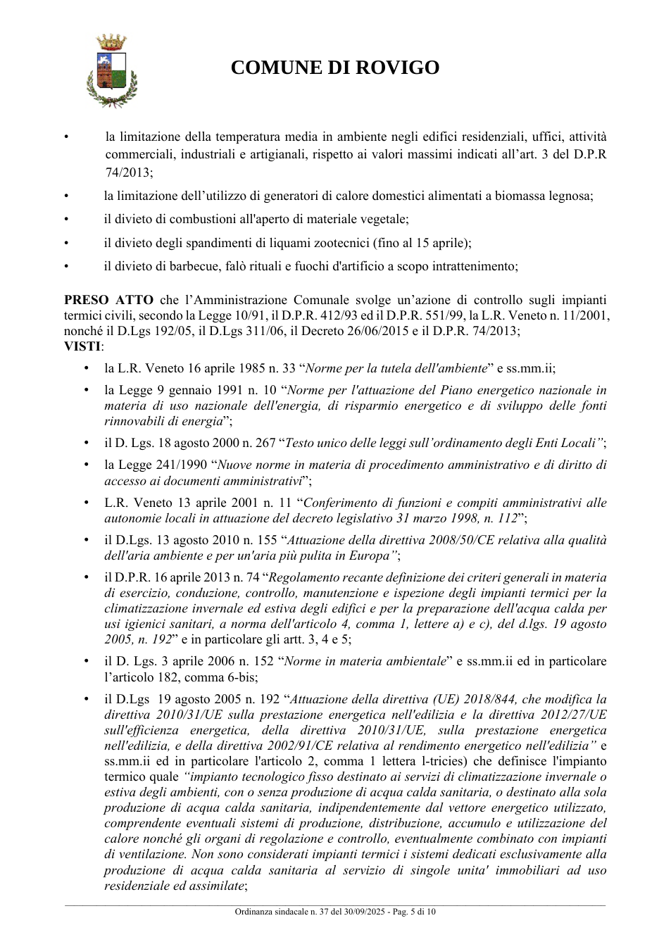 Pagina 5 del documento
