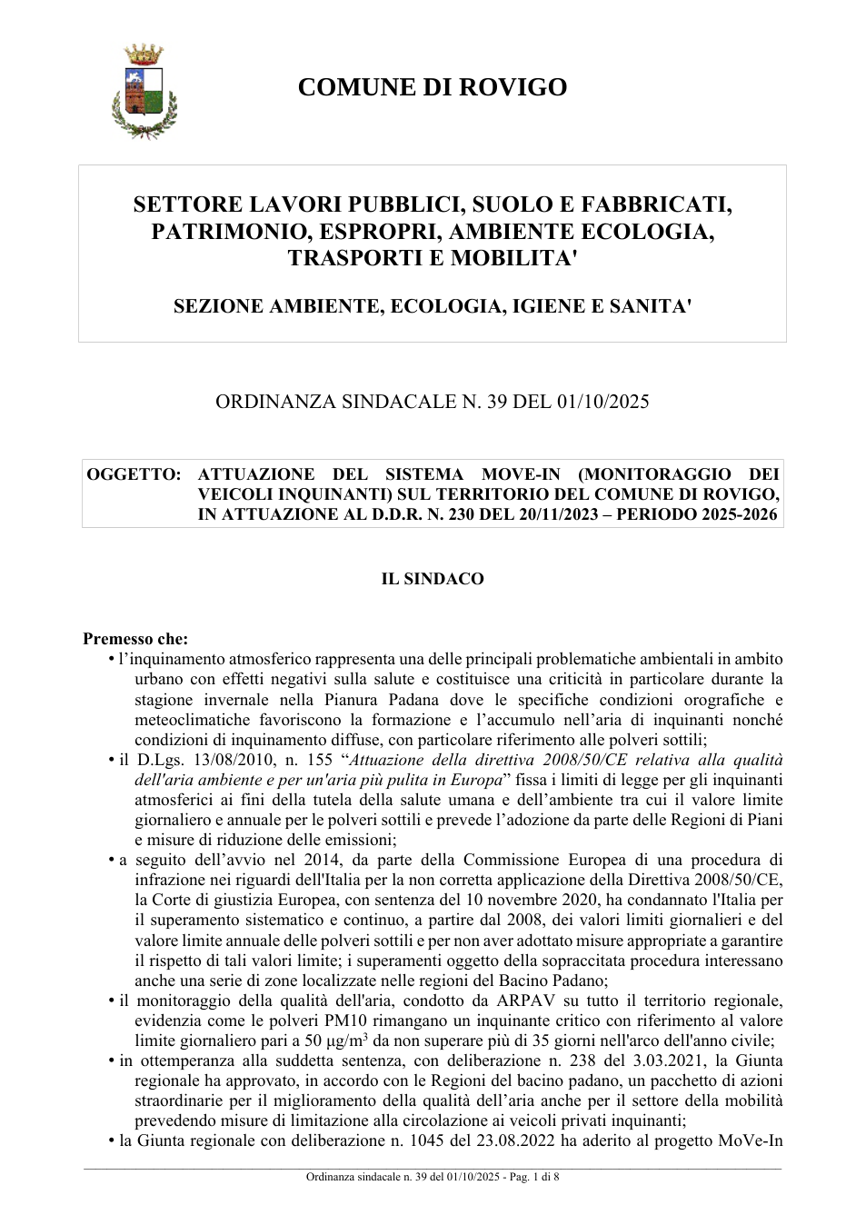 Pagina 1 del documento