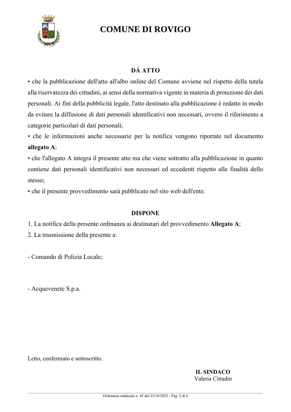 Pagina 5 del documento
