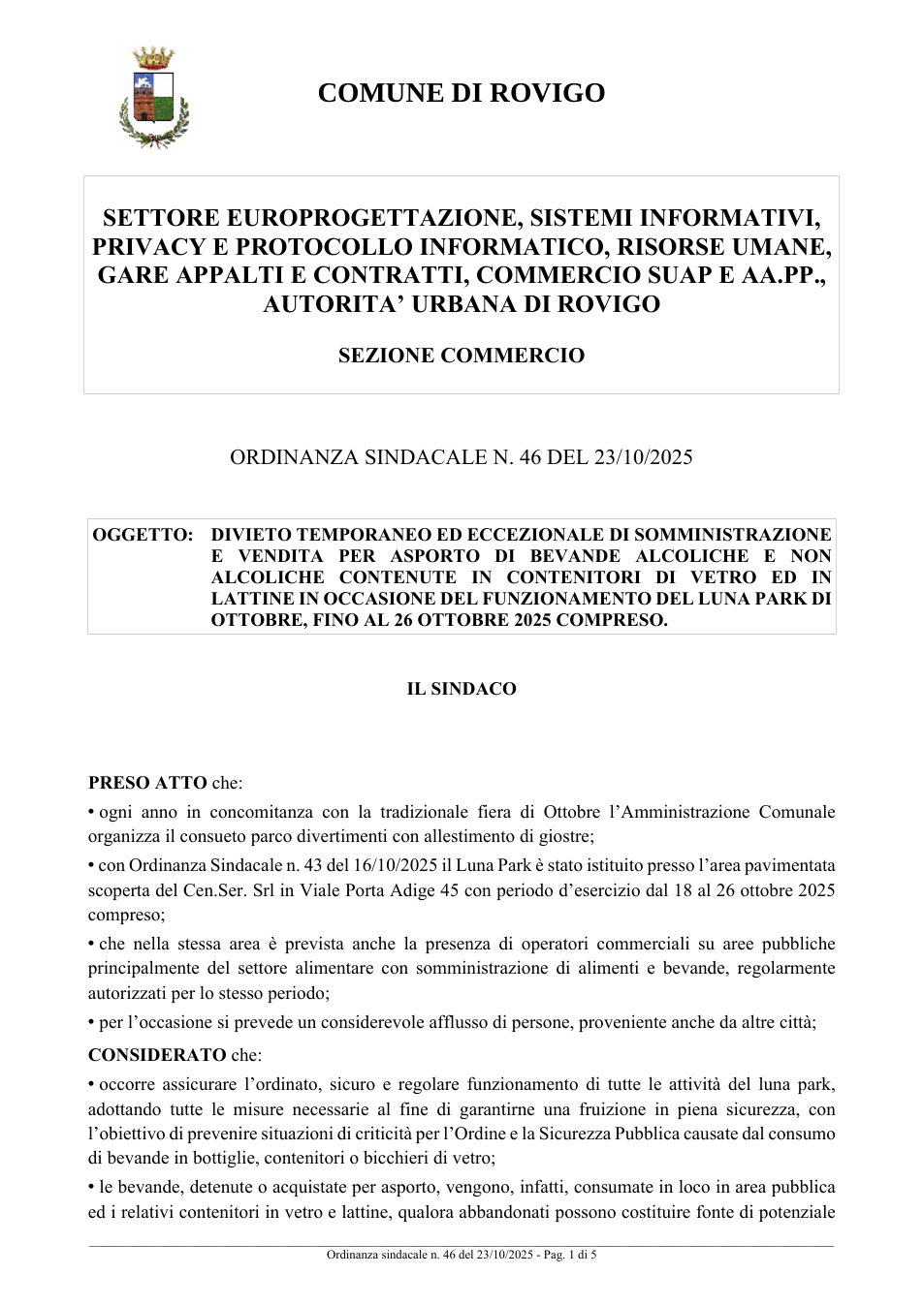 Pagina 1 del documento