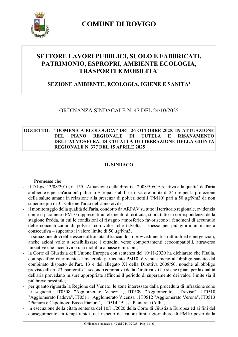 Pagina 1 del documento