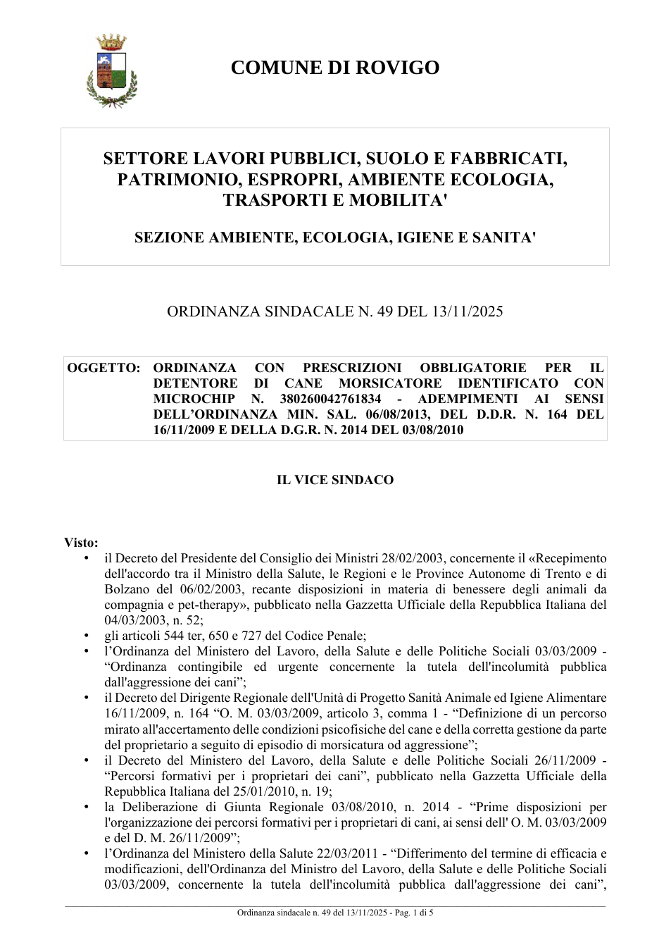 Pagina 1 del documento