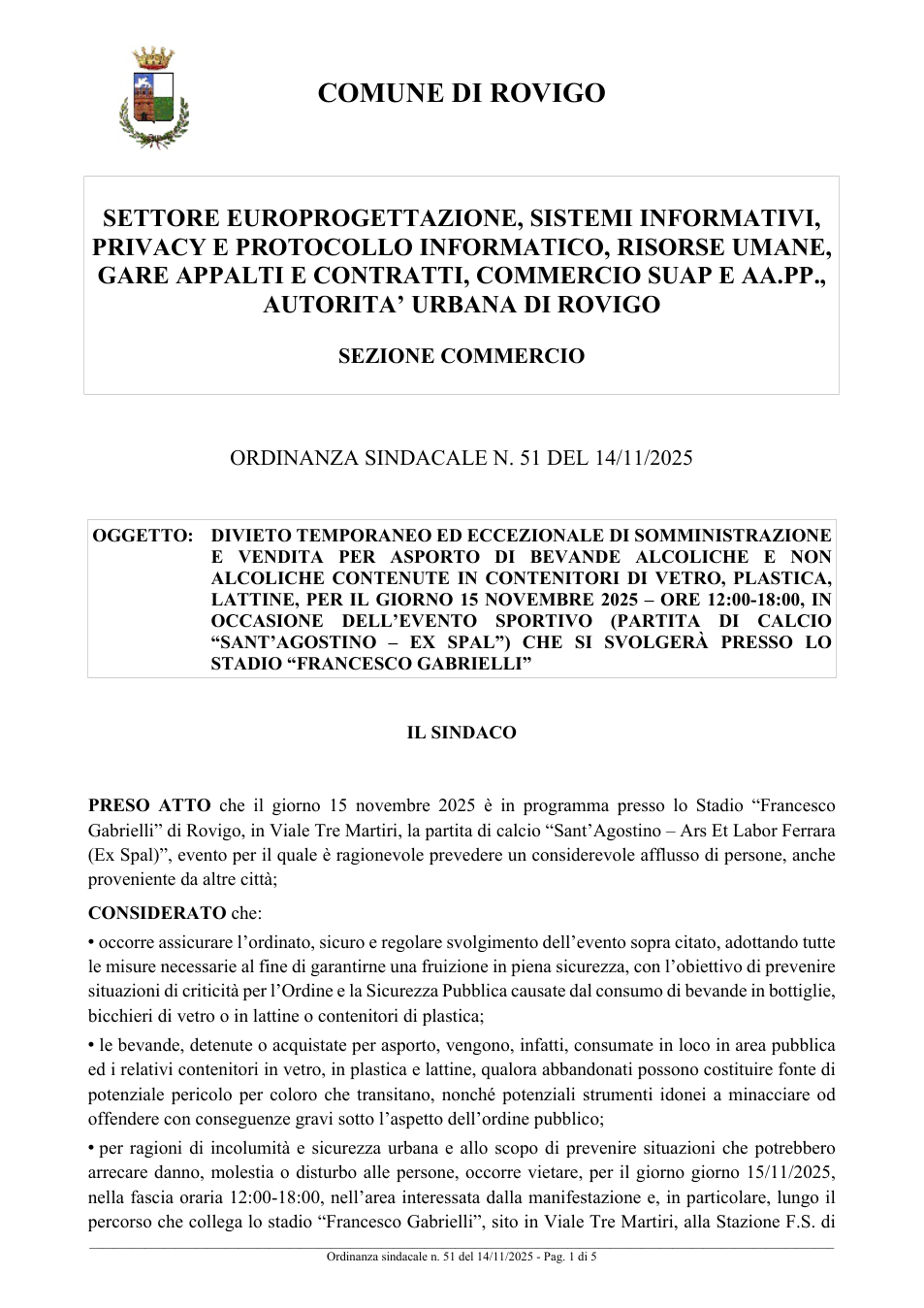 Pagina 1 del documento