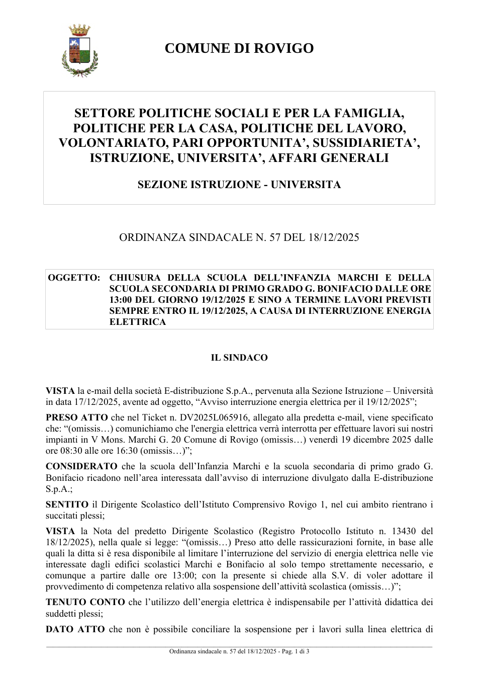 Pagina 1 del documento