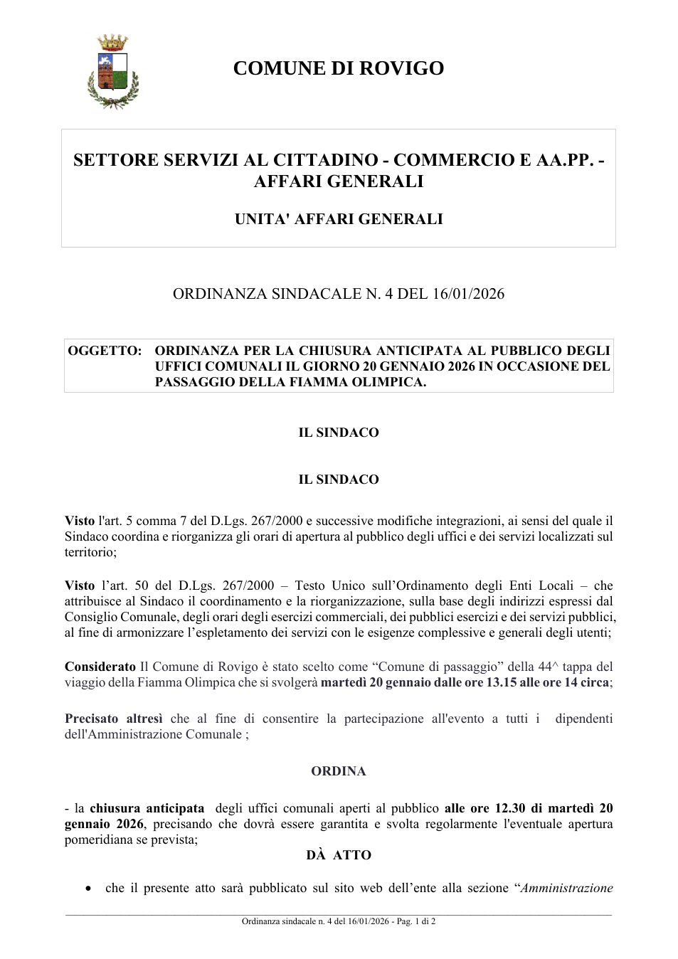 Pagina 1 del documento