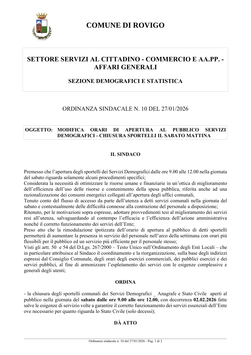 Pagina 1 del documento