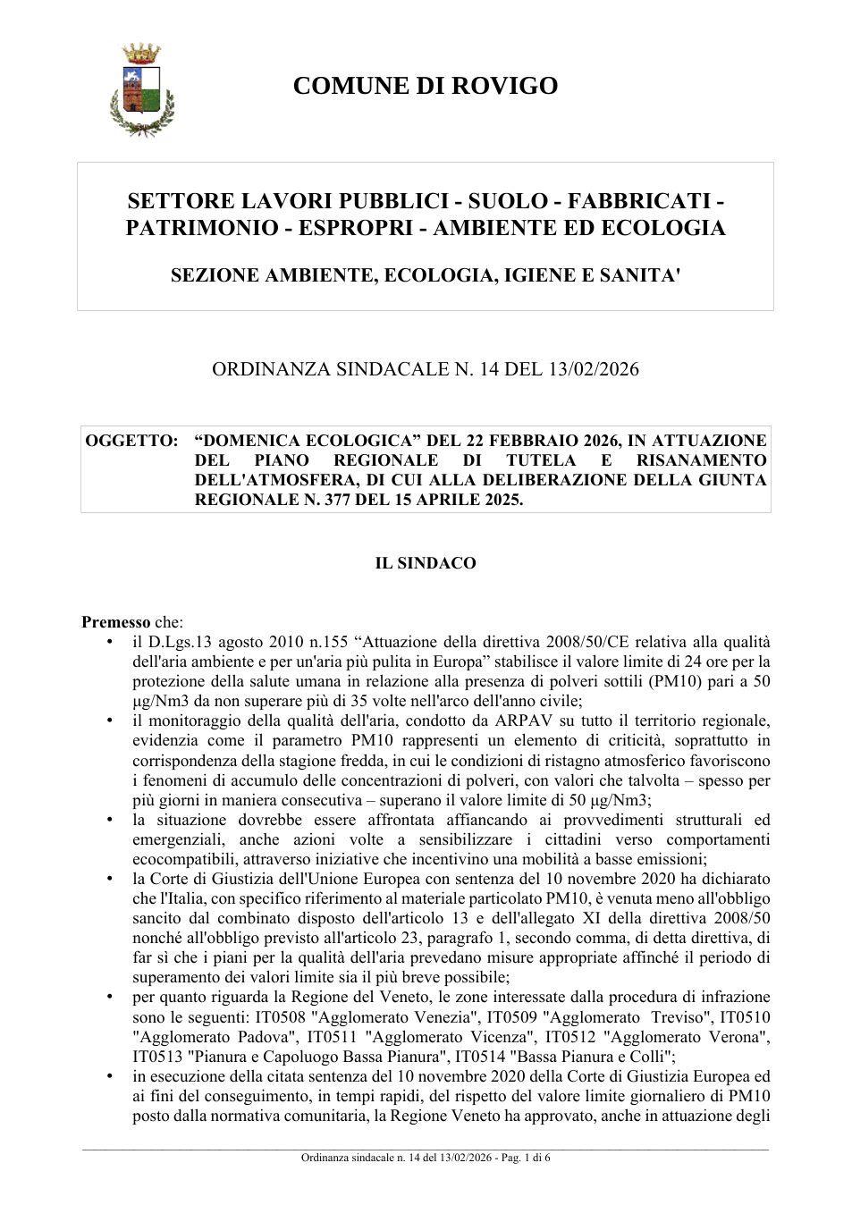 Pagina 1 del documento