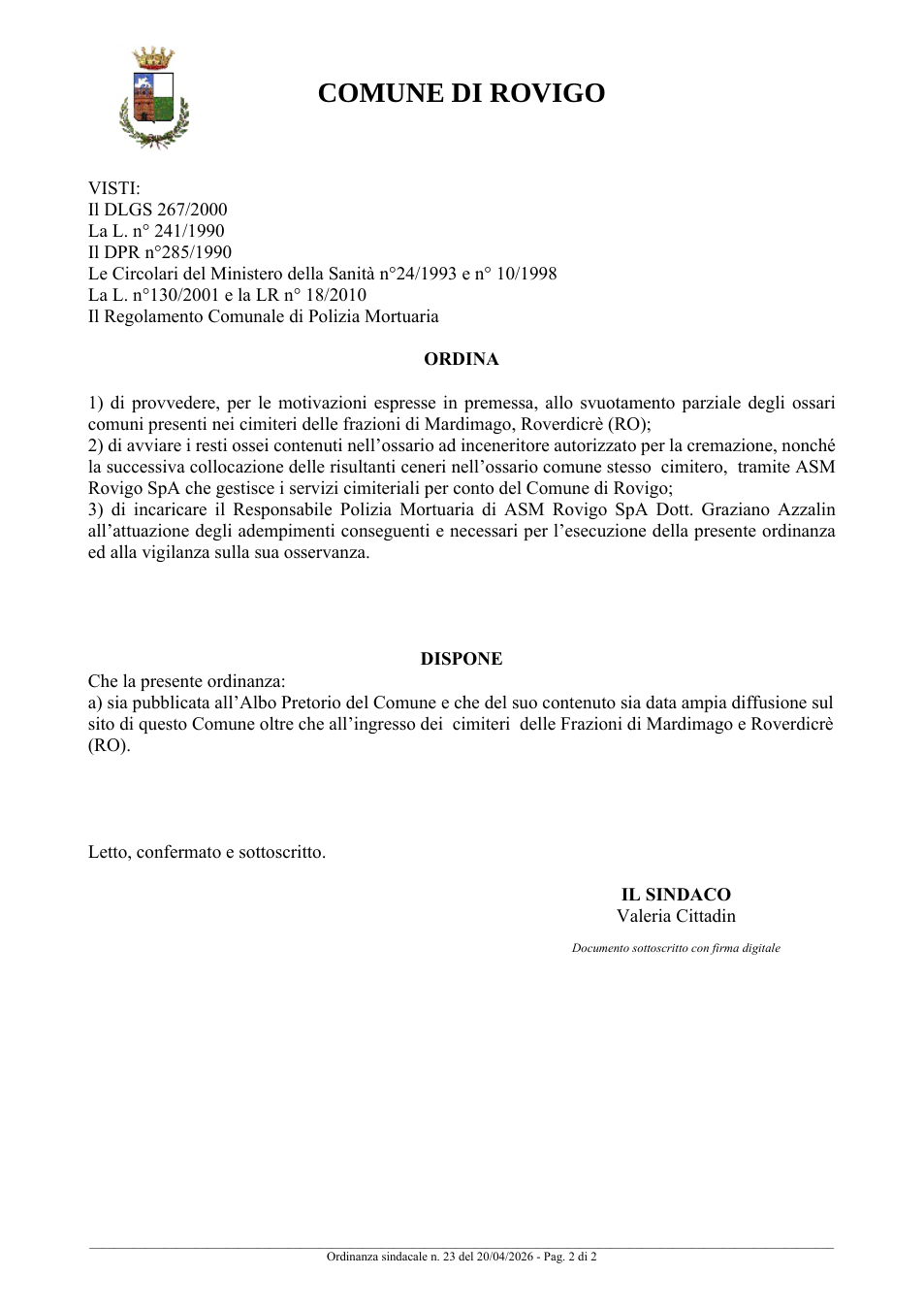 Pagina 2 del documento