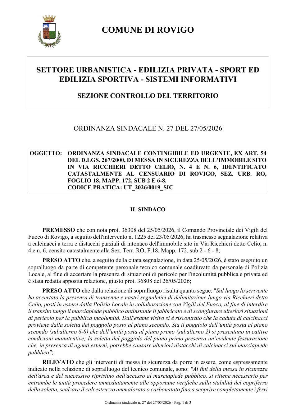 Pagina 1 del documento