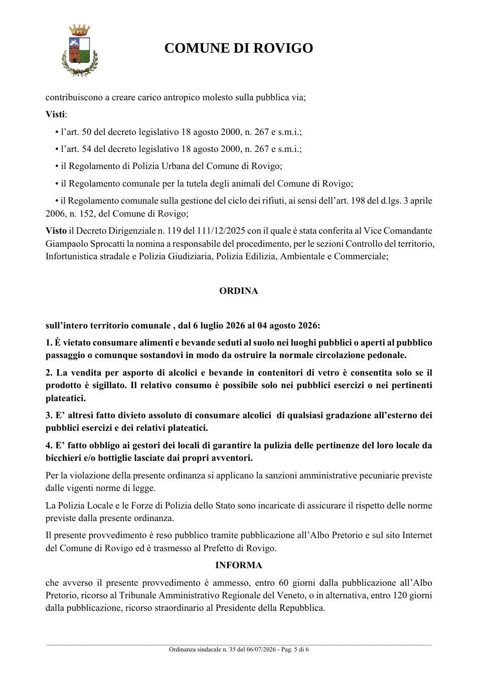 Pagina 5 del documento