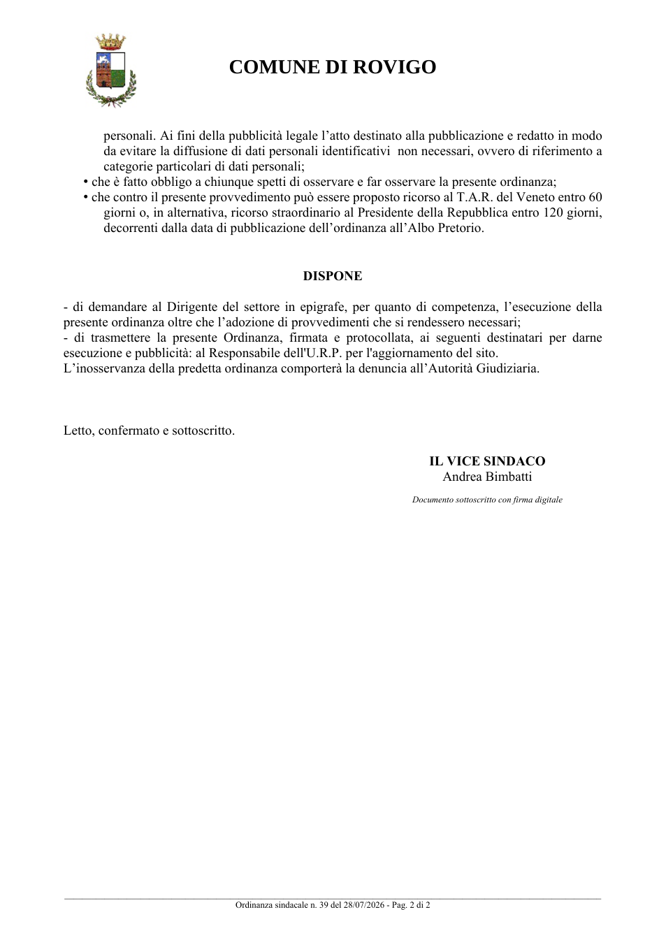 Pagina 2 del documento