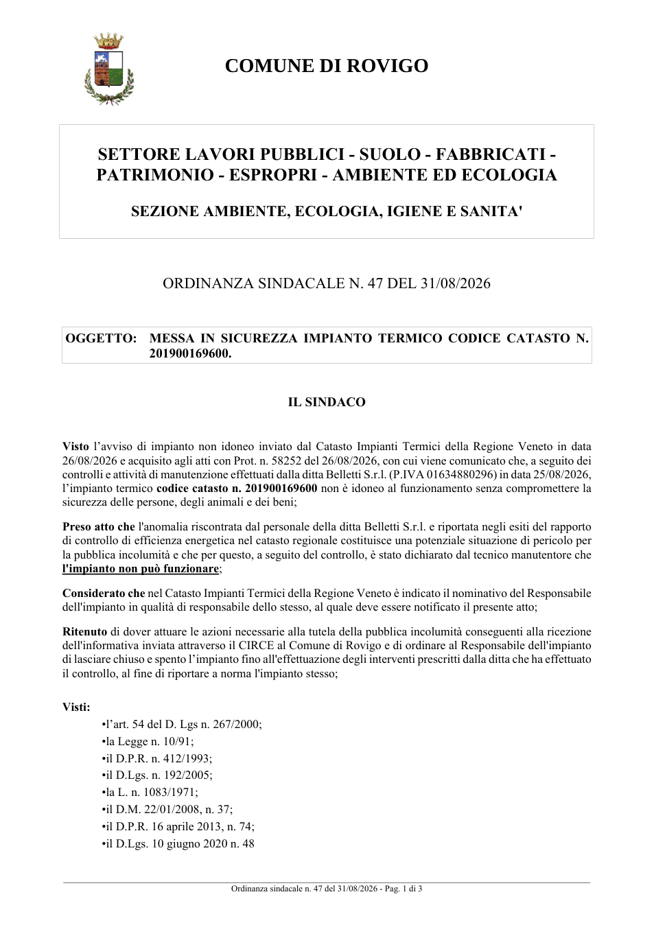 Pagina 1 del documento