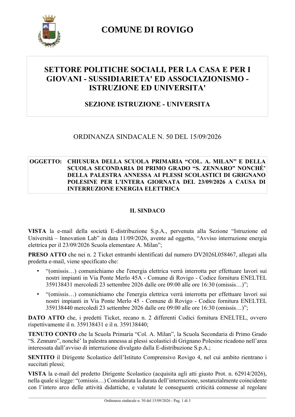 Pagina 1 del documento