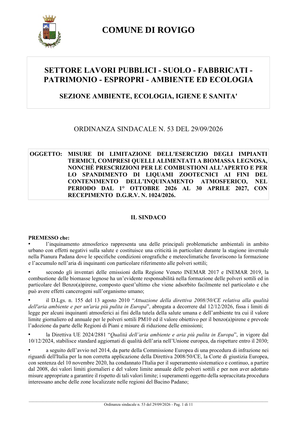 Pagina 1 del documento