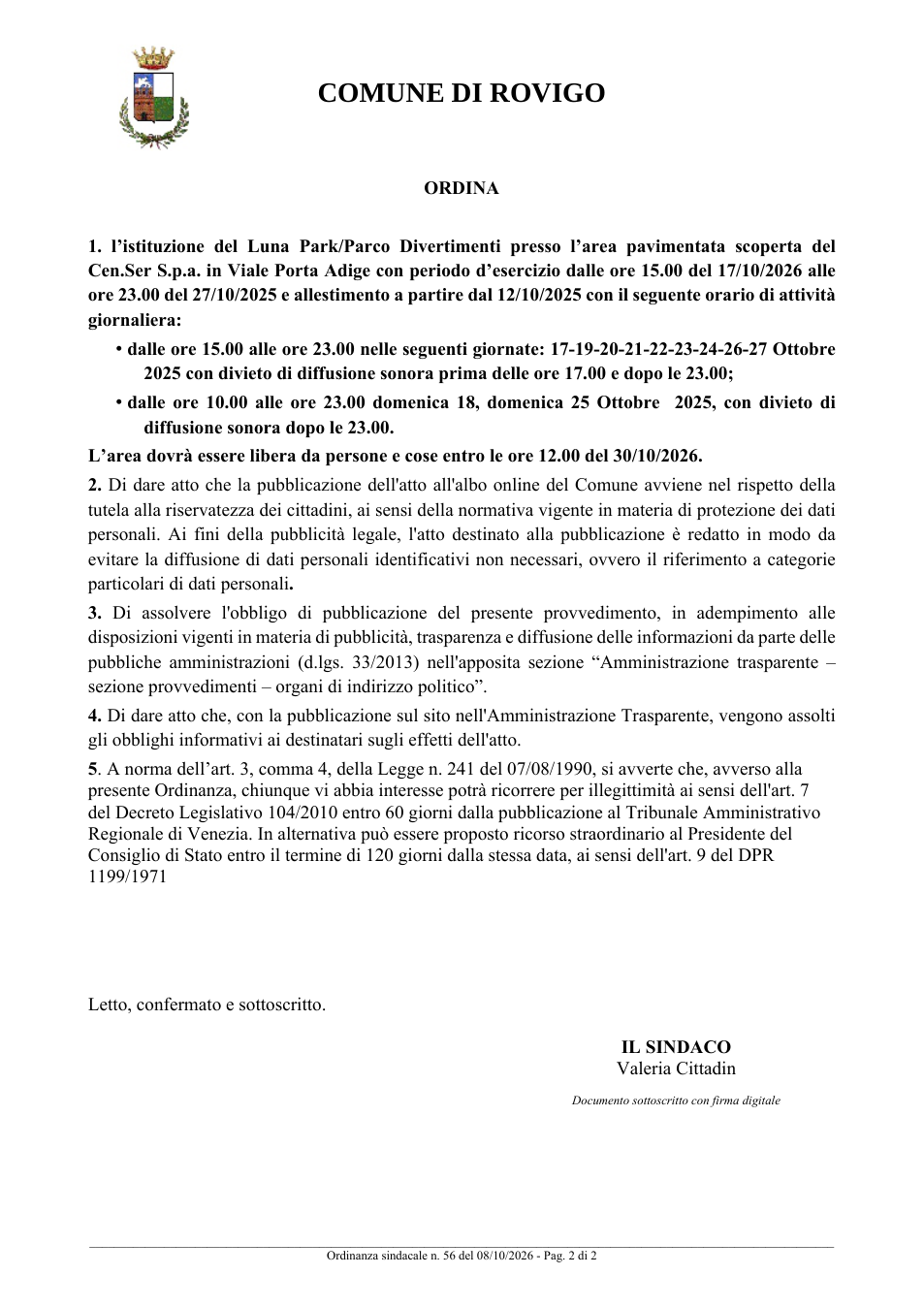 Pagina 2 del documento