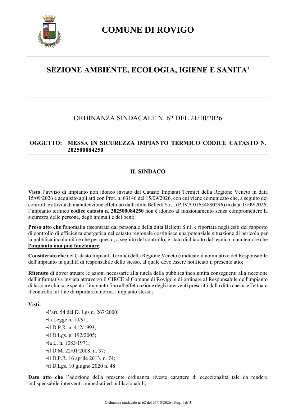 Pagina 1 del documento