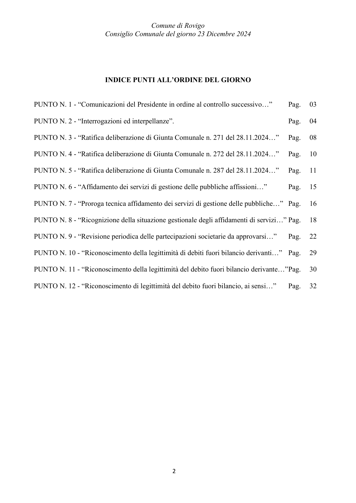 Pagina 2 del verbale