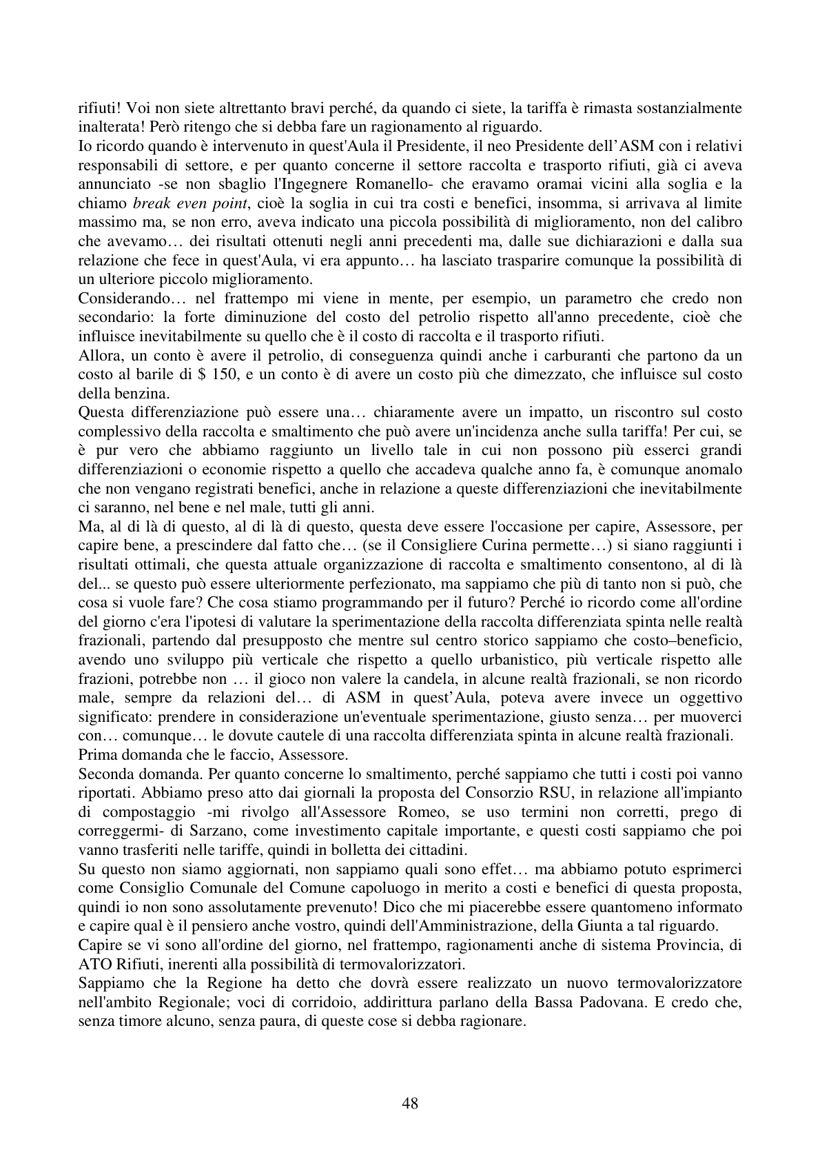 Pagina 48 del verbale