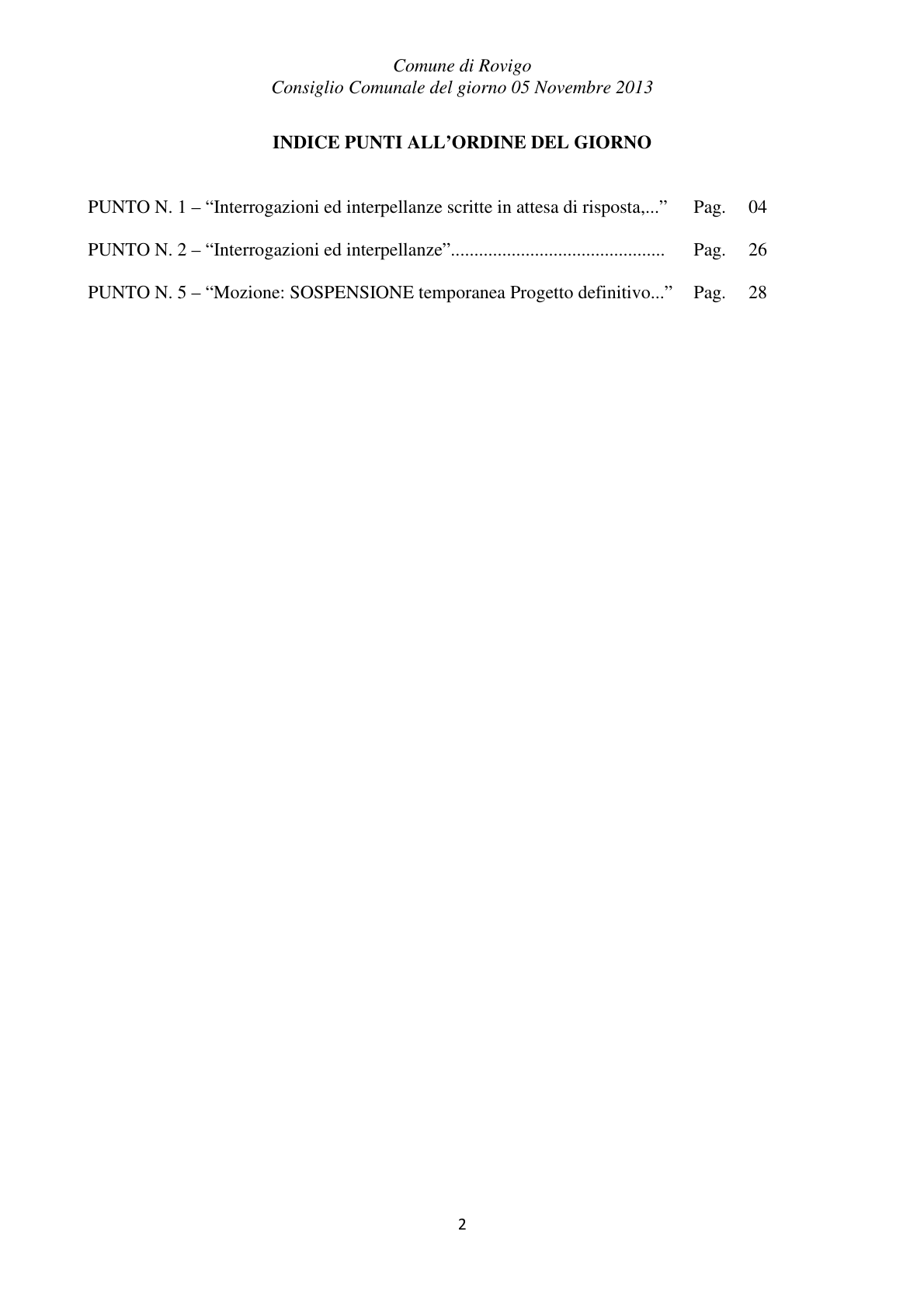 Pagina 2 del verbale