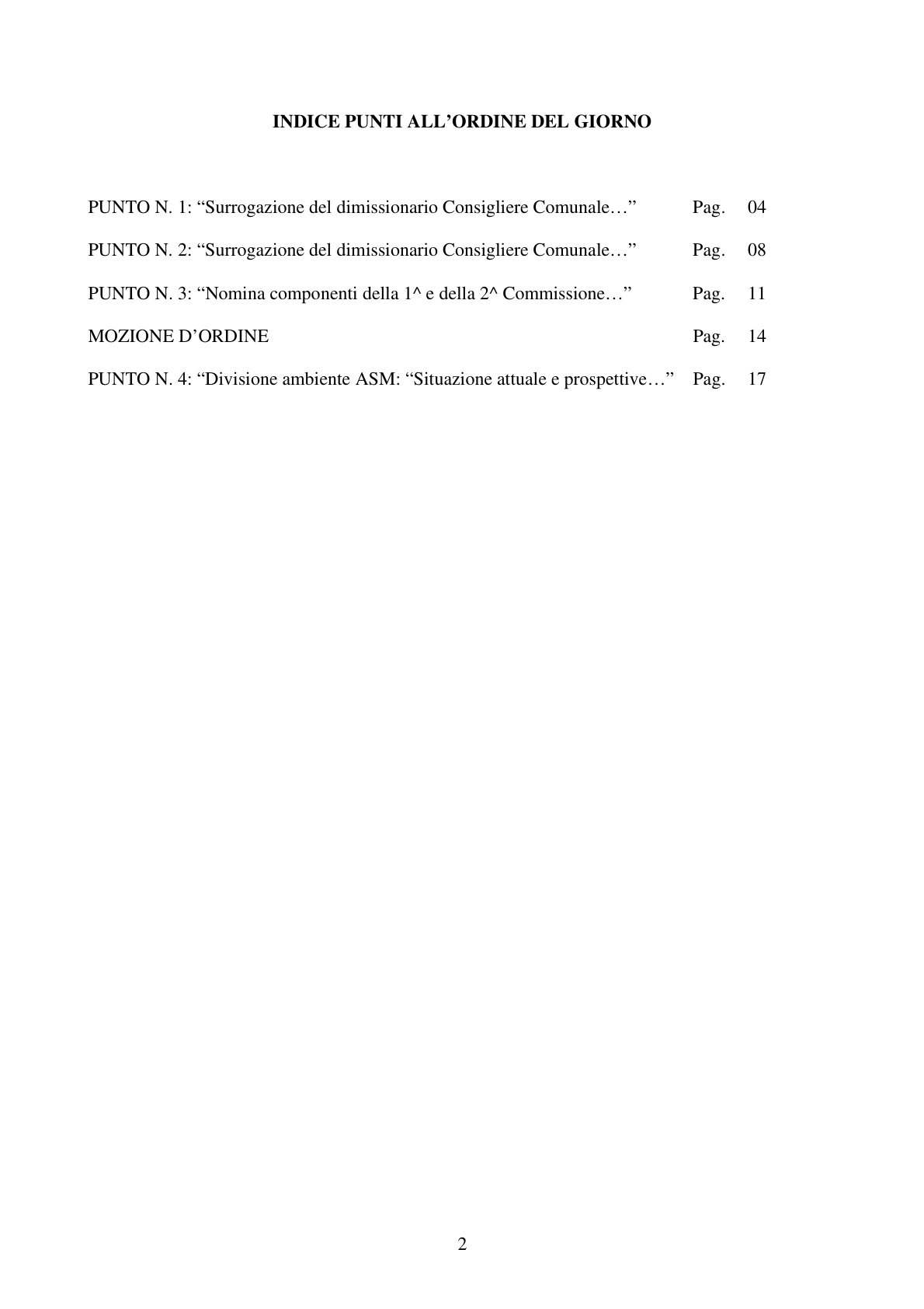 Pagina 2 del verbale