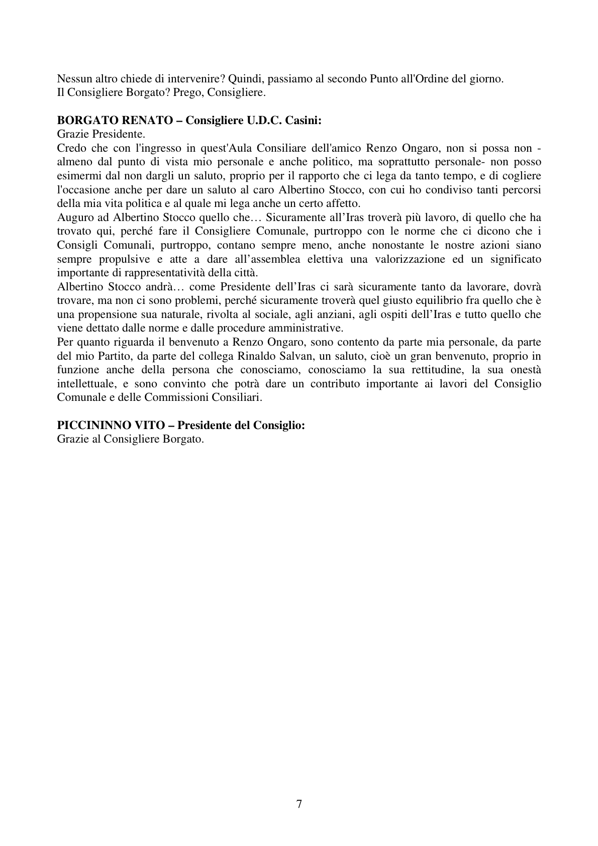 Pagina 7 del verbale