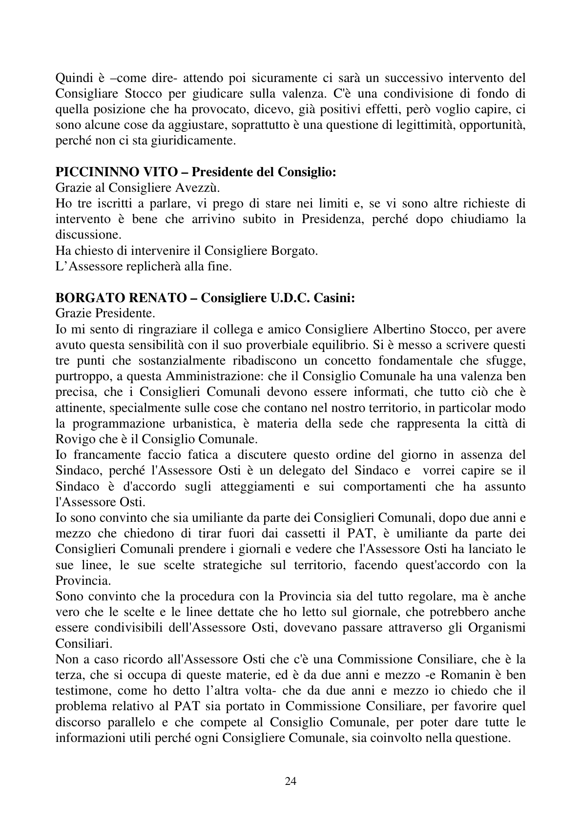 Pagina 24 del verbale
