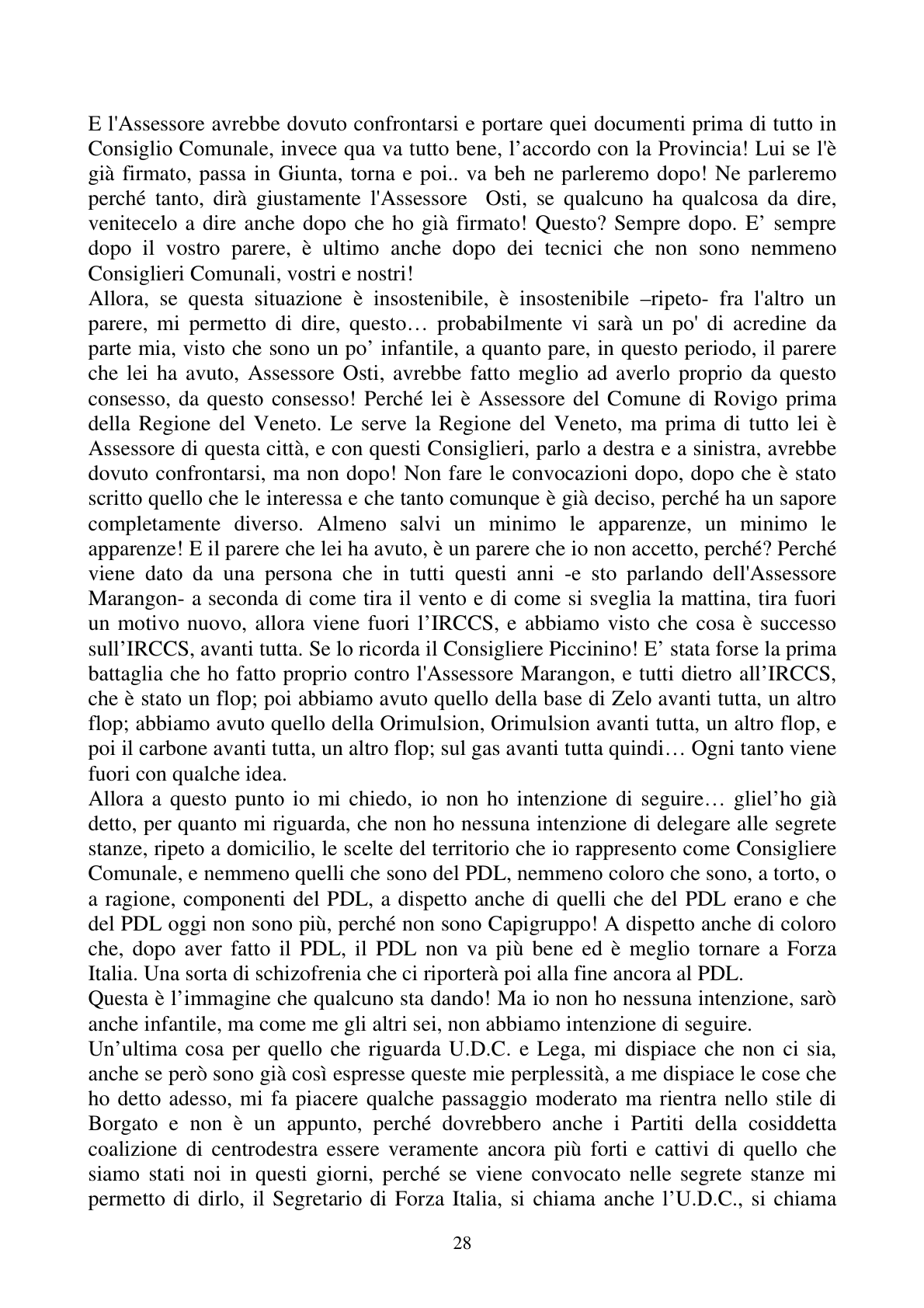 Pagina 28 del verbale
