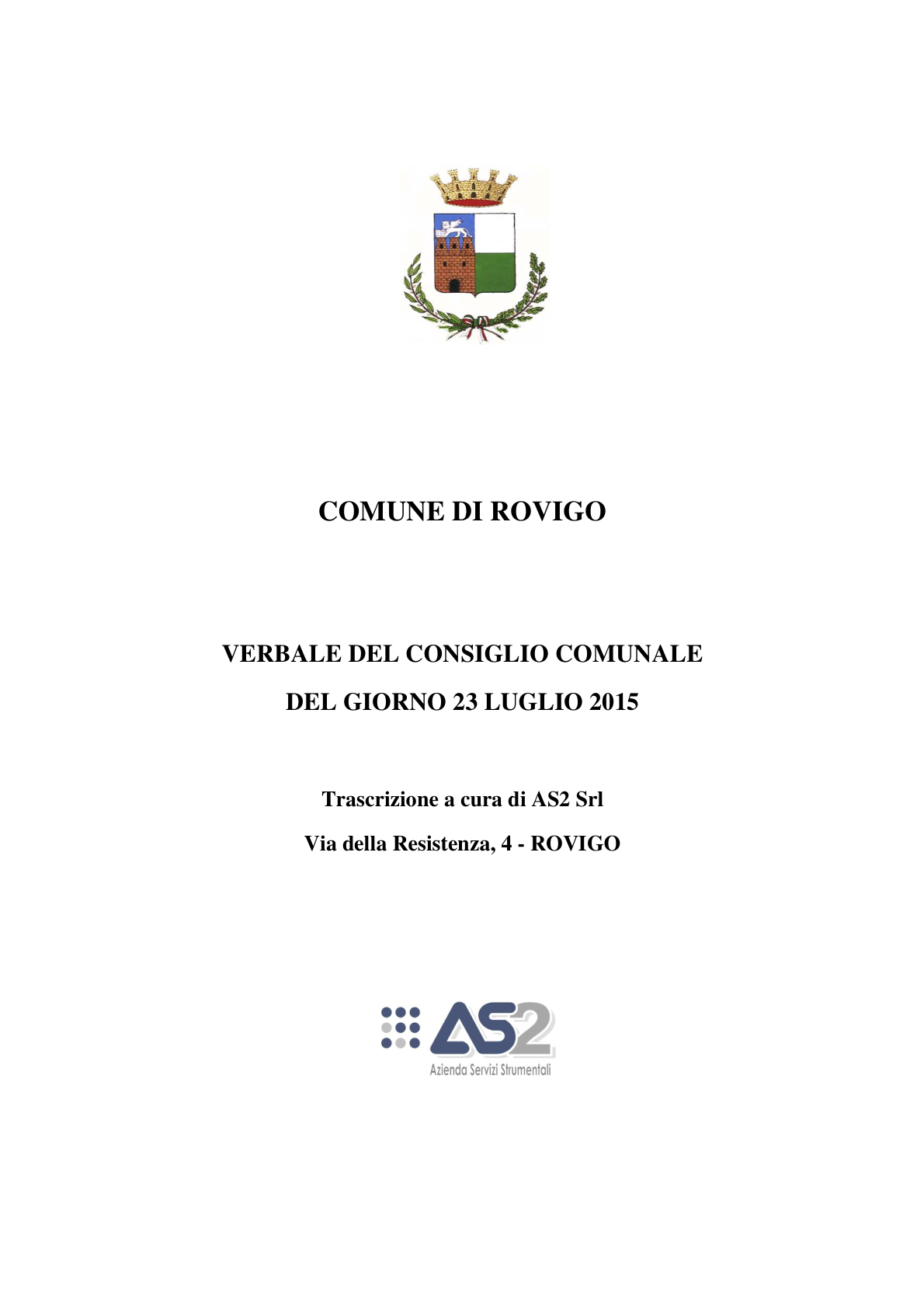 Pagina 1 del verbale