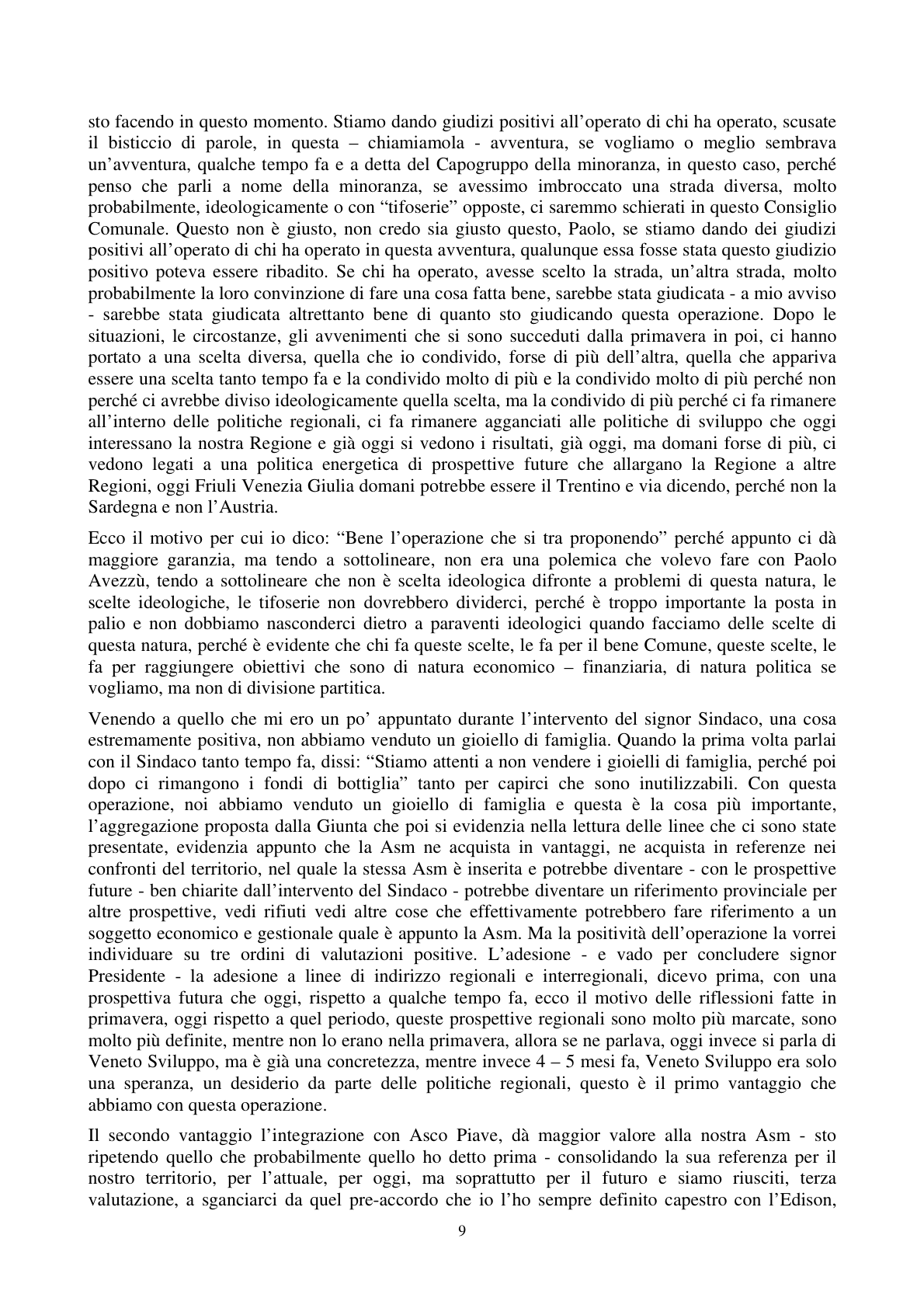 Pagina 10 del verbale
