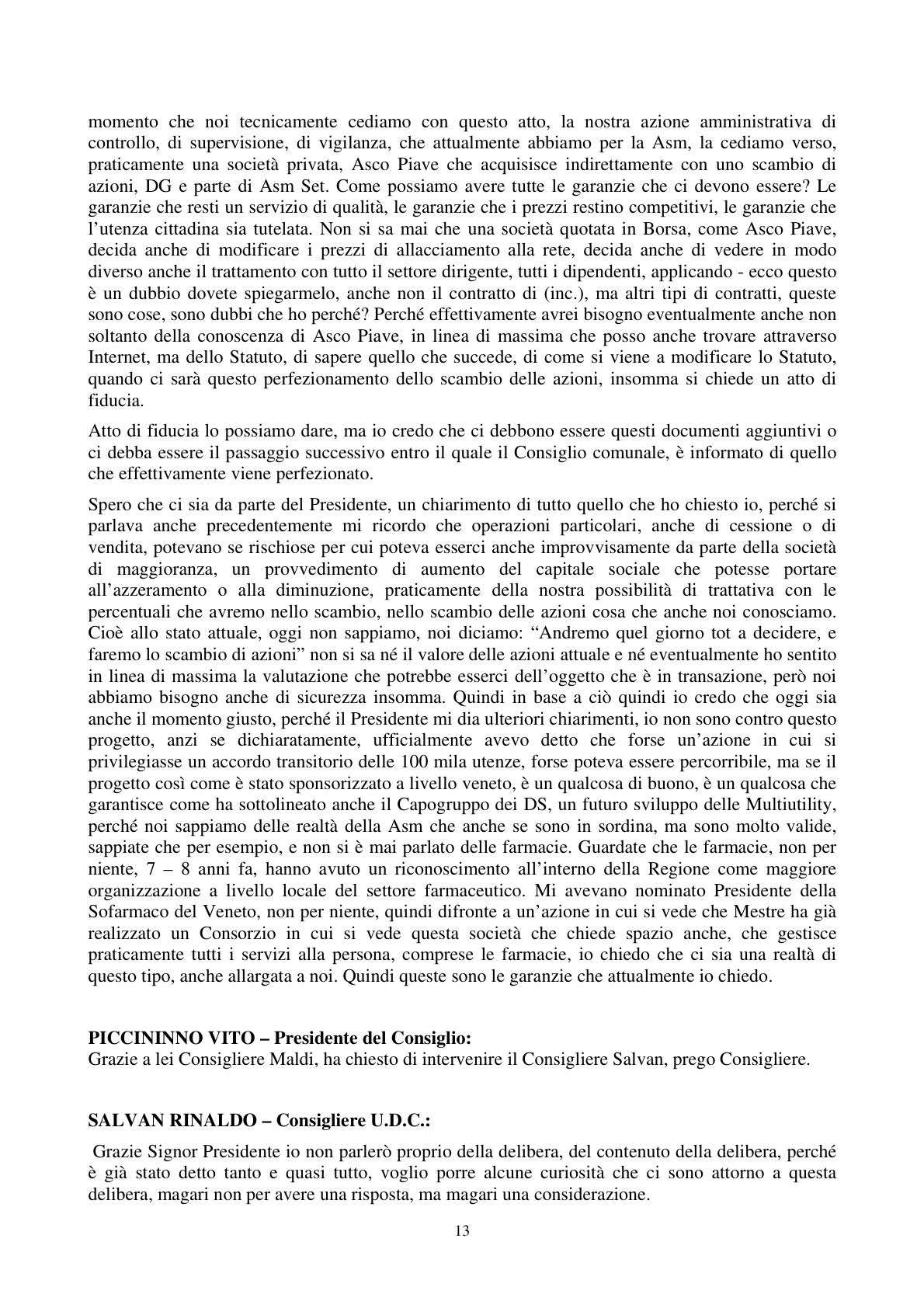 Pagina 14 del verbale