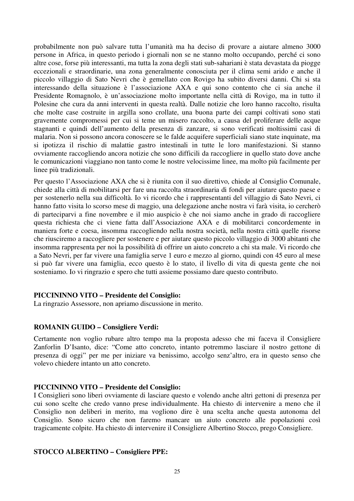Pagina 26 del verbale