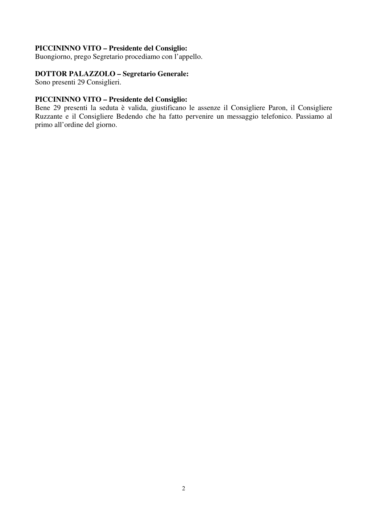 Pagina 3 del verbale
