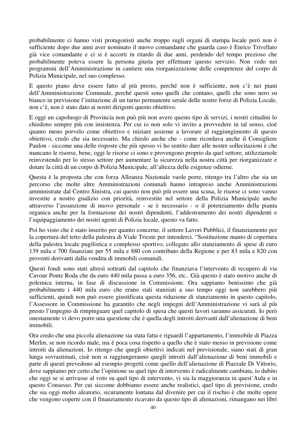 Pagina 41 del verbale