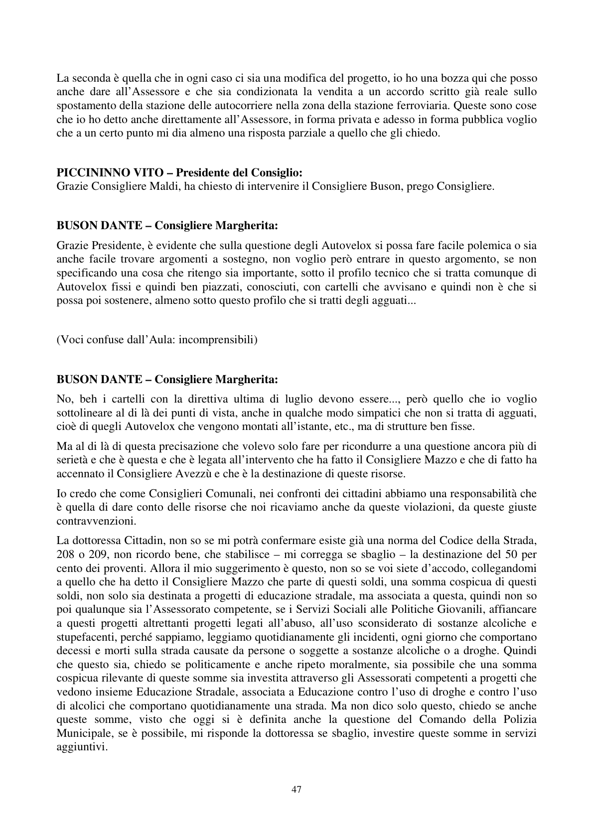 Pagina 48 del verbale