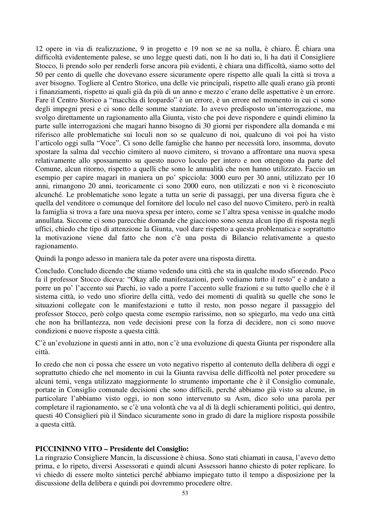 Pagina 54 del verbale