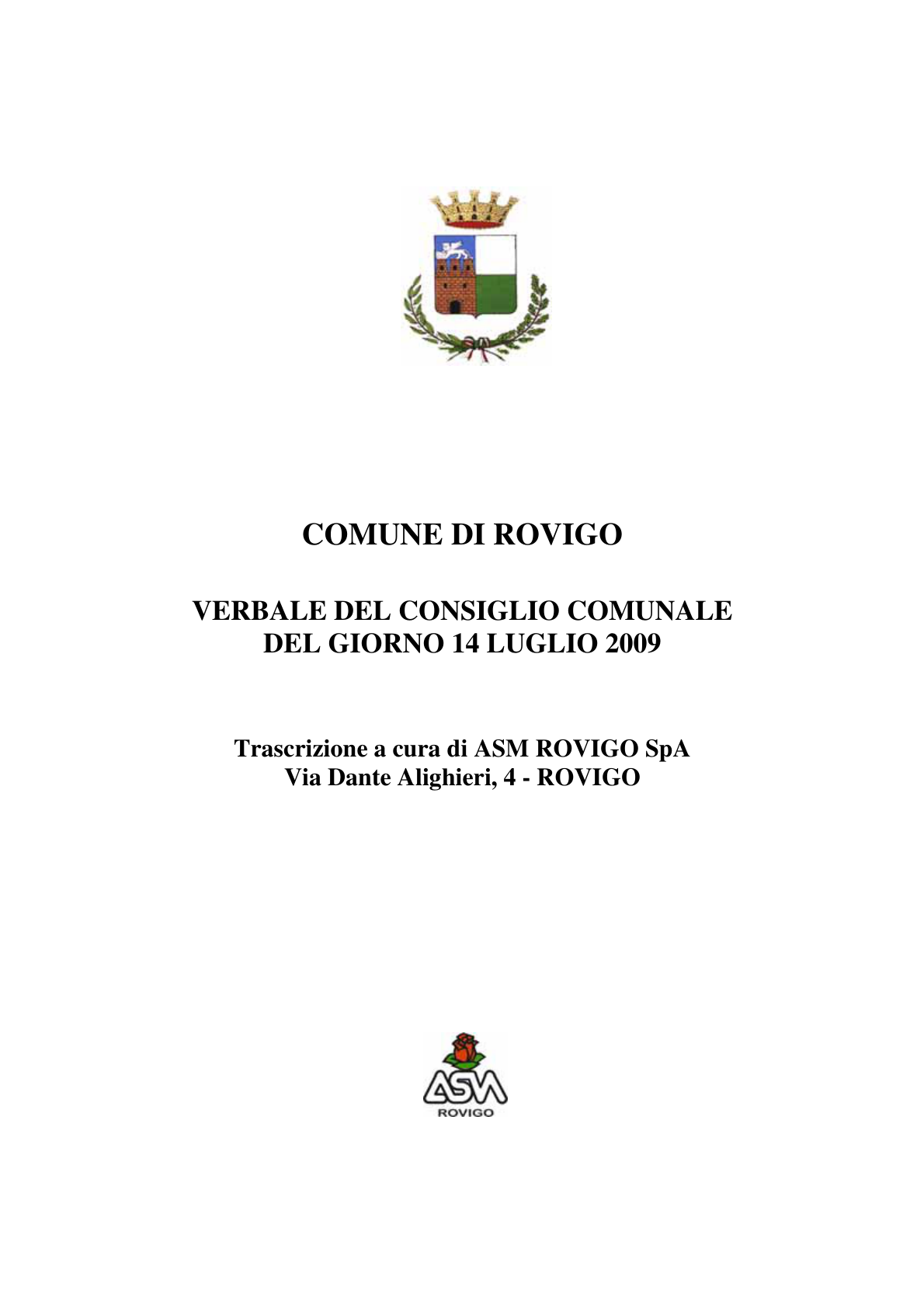 Pagina 1 del verbale