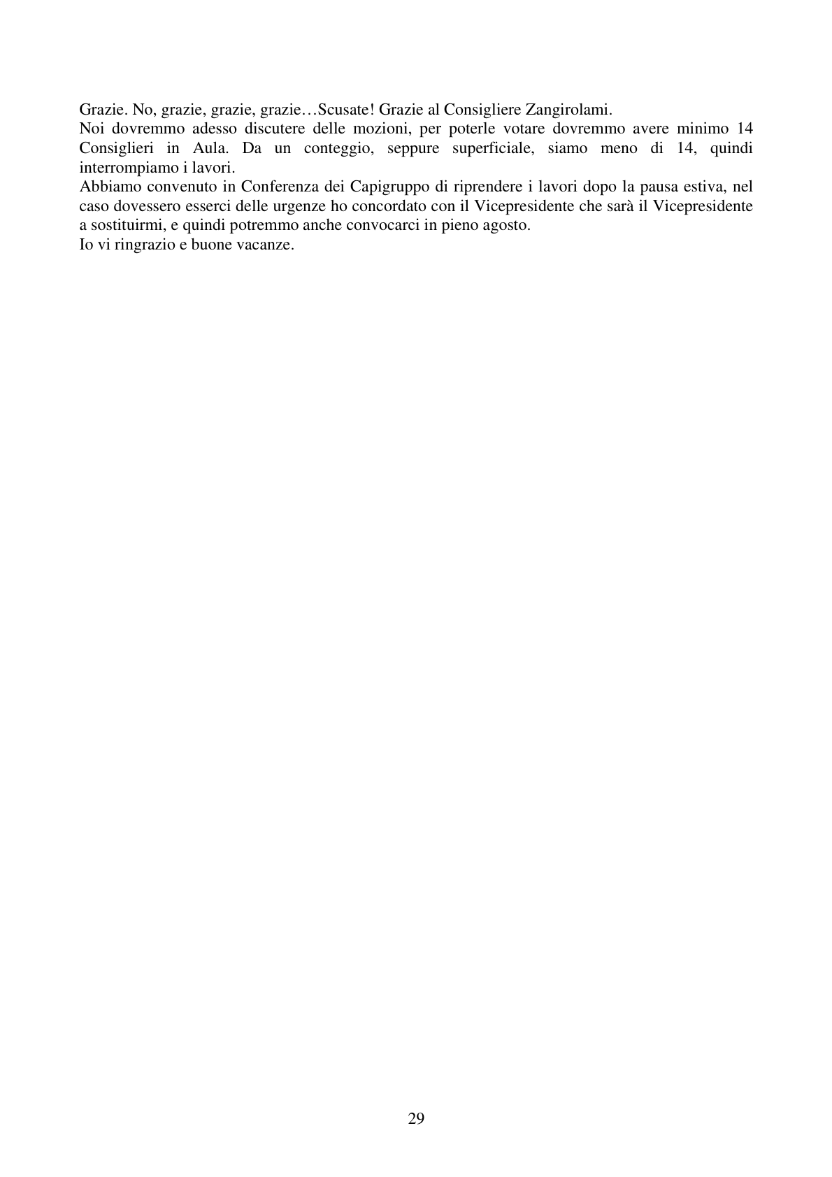 Pagina 29 del verbale