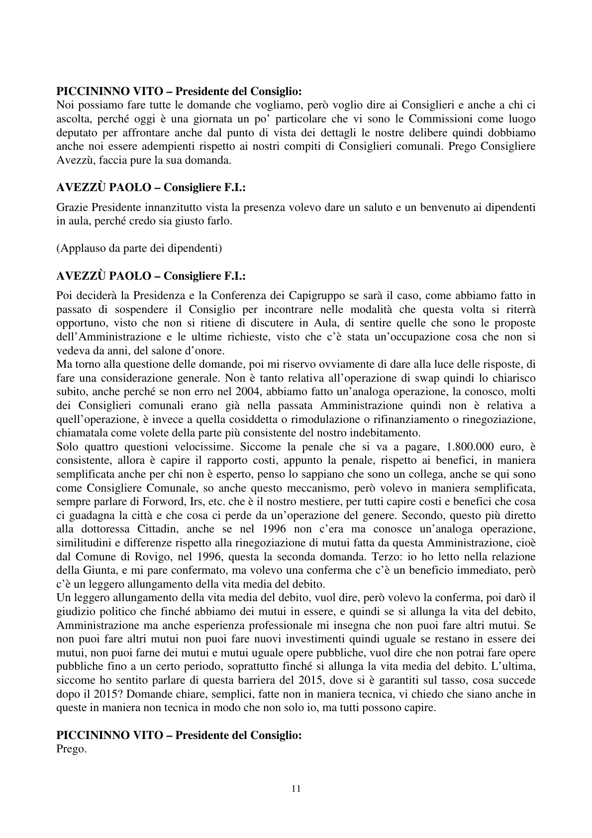 Pagina 12 del verbale