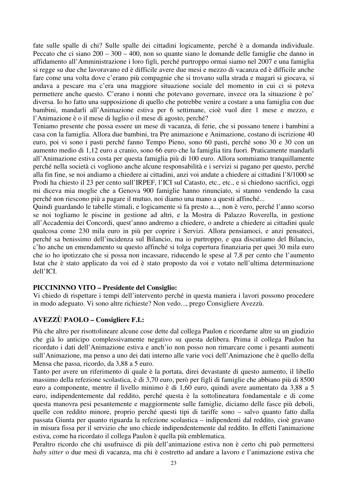 Pagina 24 del verbale