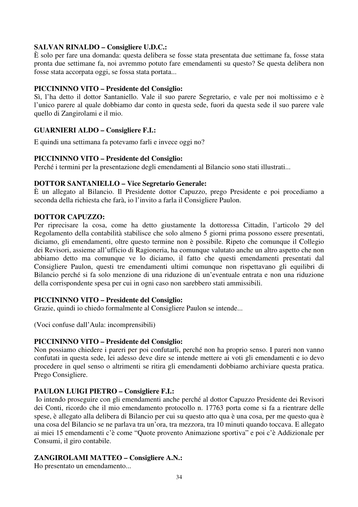Pagina 35 del verbale