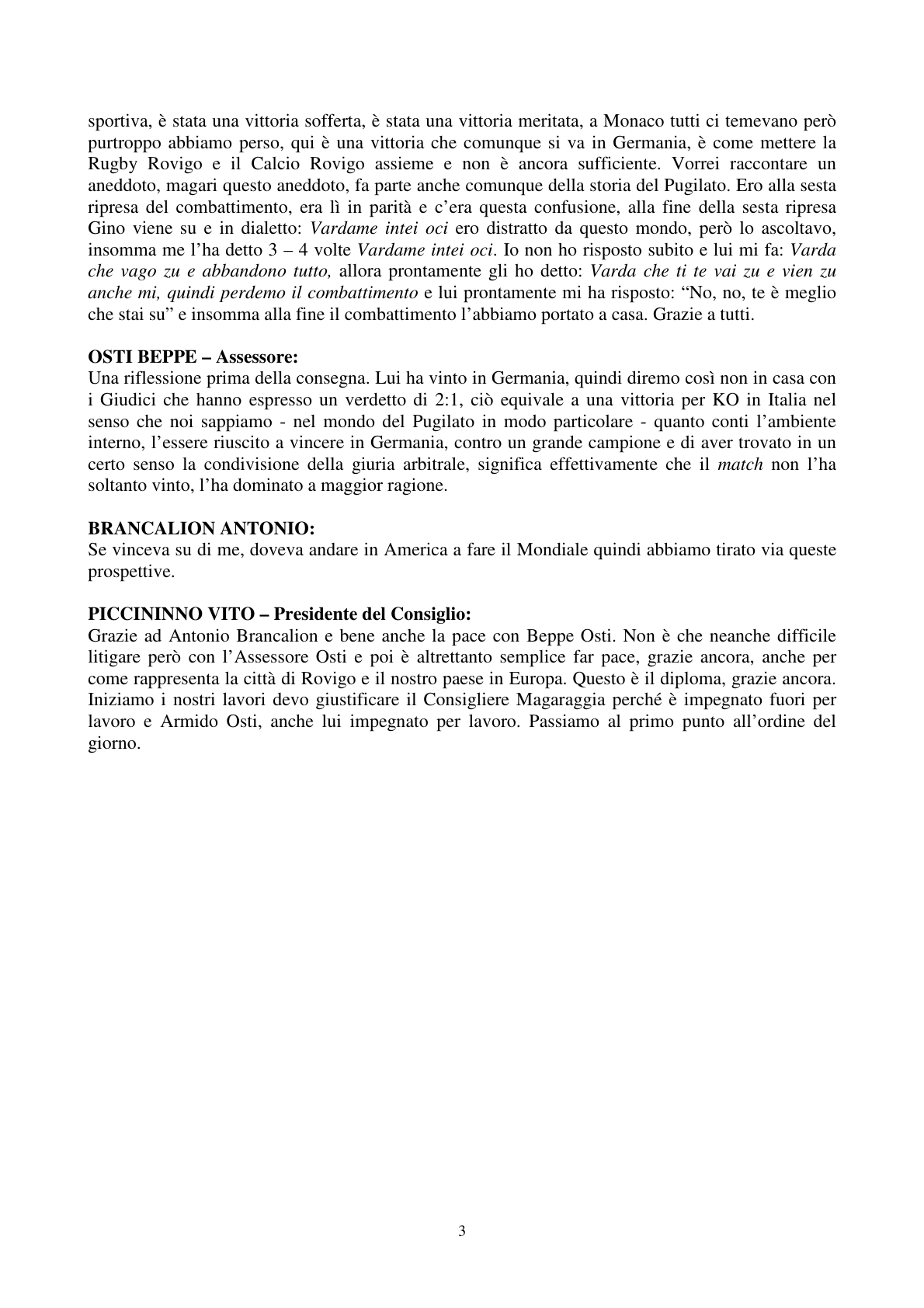 Pagina 4 del verbale