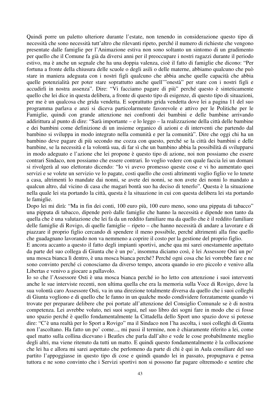 Pagina 44 del verbale